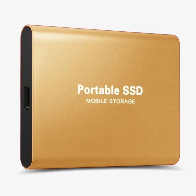 Super Velocissimo SSD Esterno Portatile – Archiviazione ad Alta Capacità per Lavoro, Viaggi e Uso Quotidiano