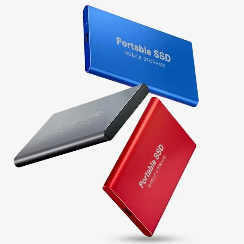 Super Velocissimo SSD Esterno Portatile – Archiviazione ad Alta Capacità per Lavoro, Viaggi e Uso Quotidiano