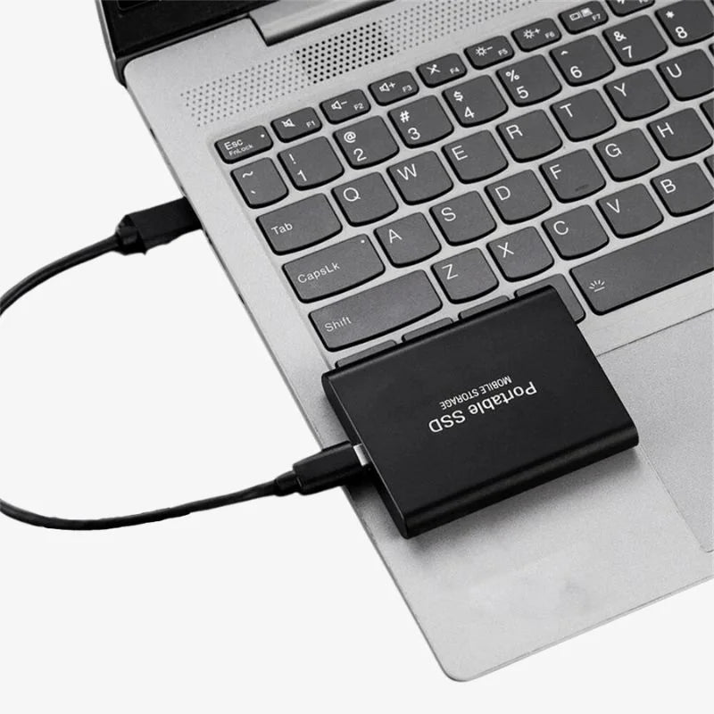 Super Velocissimo SSD Esterno Portatile – Archiviazione ad Alta Capacità per Lavoro, Viaggi e Uso Quotidiano