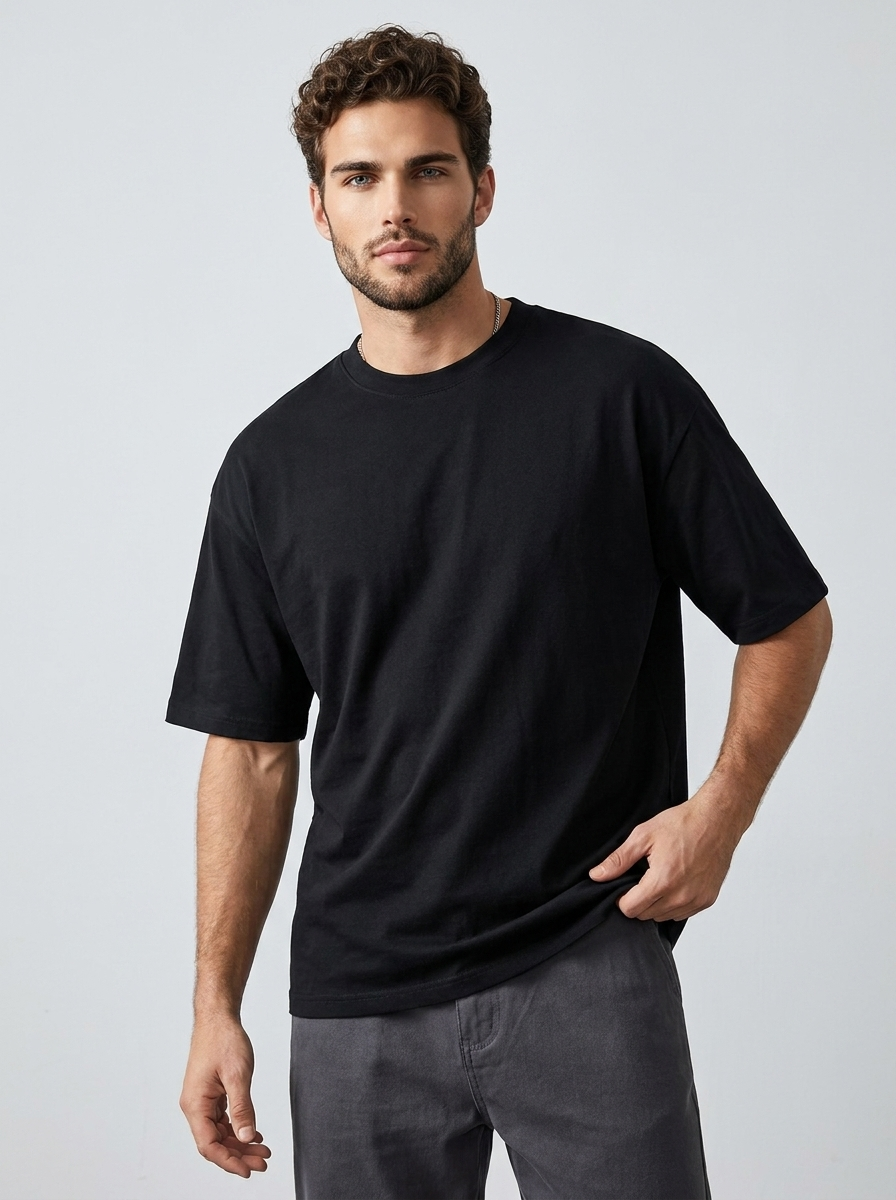 Unisex-oversize T-paita puuvillasta