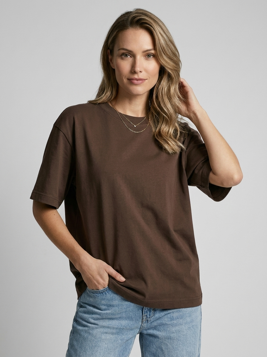Unisex-oversize T-paita puuvillasta