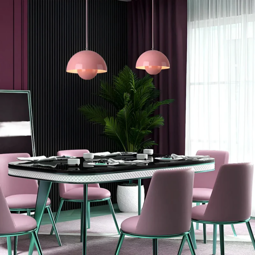 NordicBlossom Lampada a pendolo LED in stile scandinavo