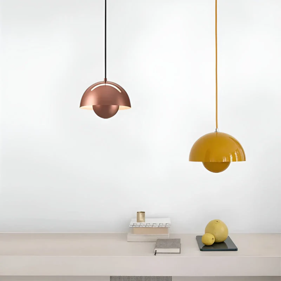 NordicBlossom Lampada a pendolo LED in stile scandinavo