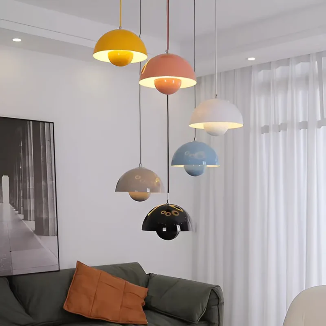 NordicBlossom Lampada a pendolo LED in stile scandinavo