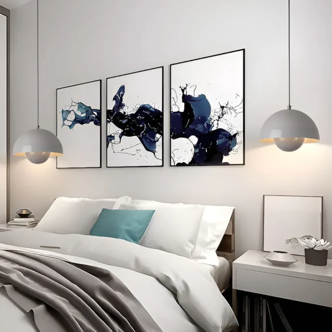 NordicBlossom Lampada a pendolo LED in stile scandinavo