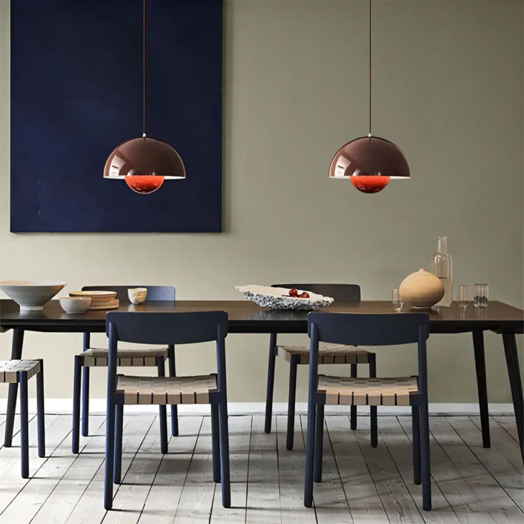 NordicBlossom Lampada a pendolo LED in stile scandinavo