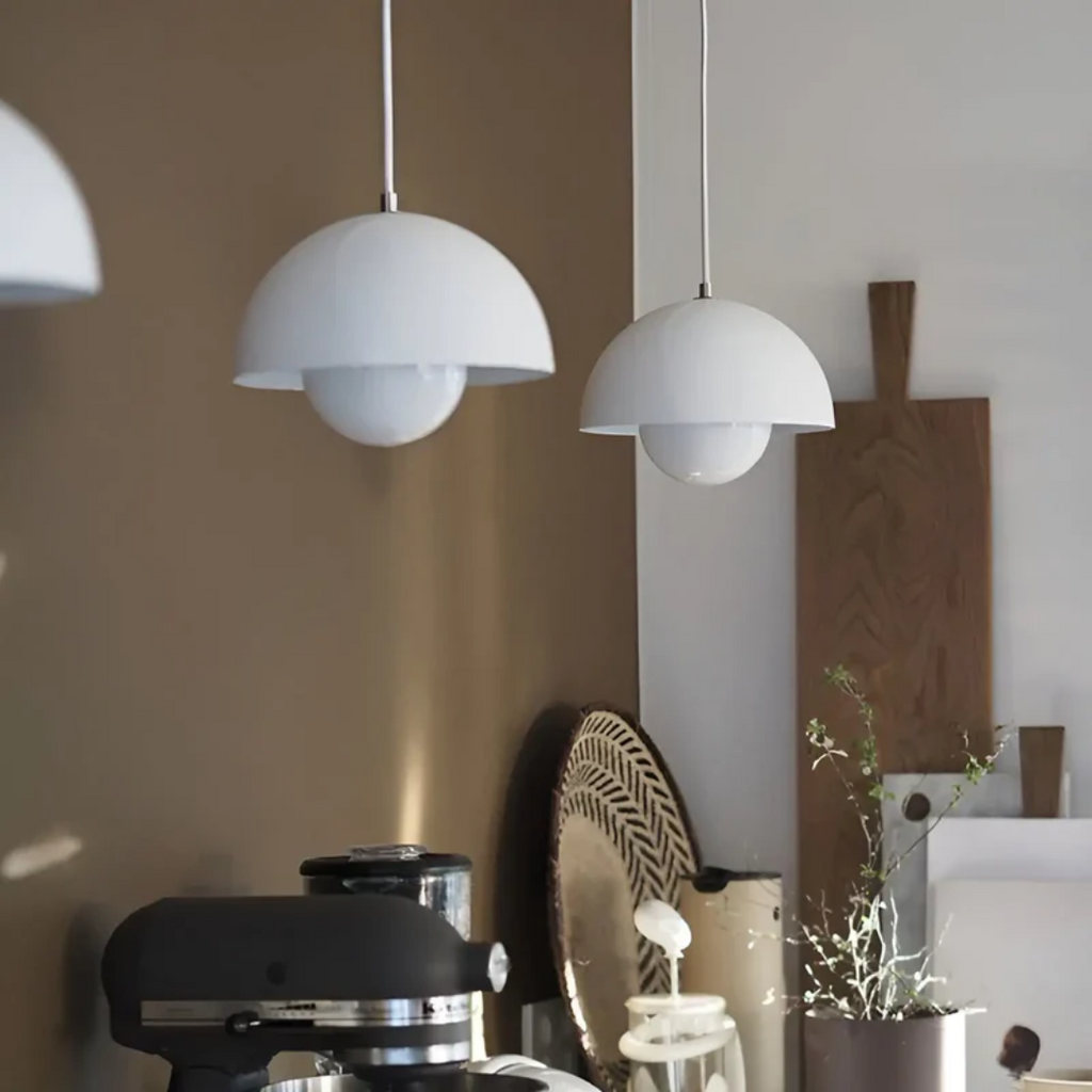 NordicBlossom Lampada a pendolo LED in stile scandinavo