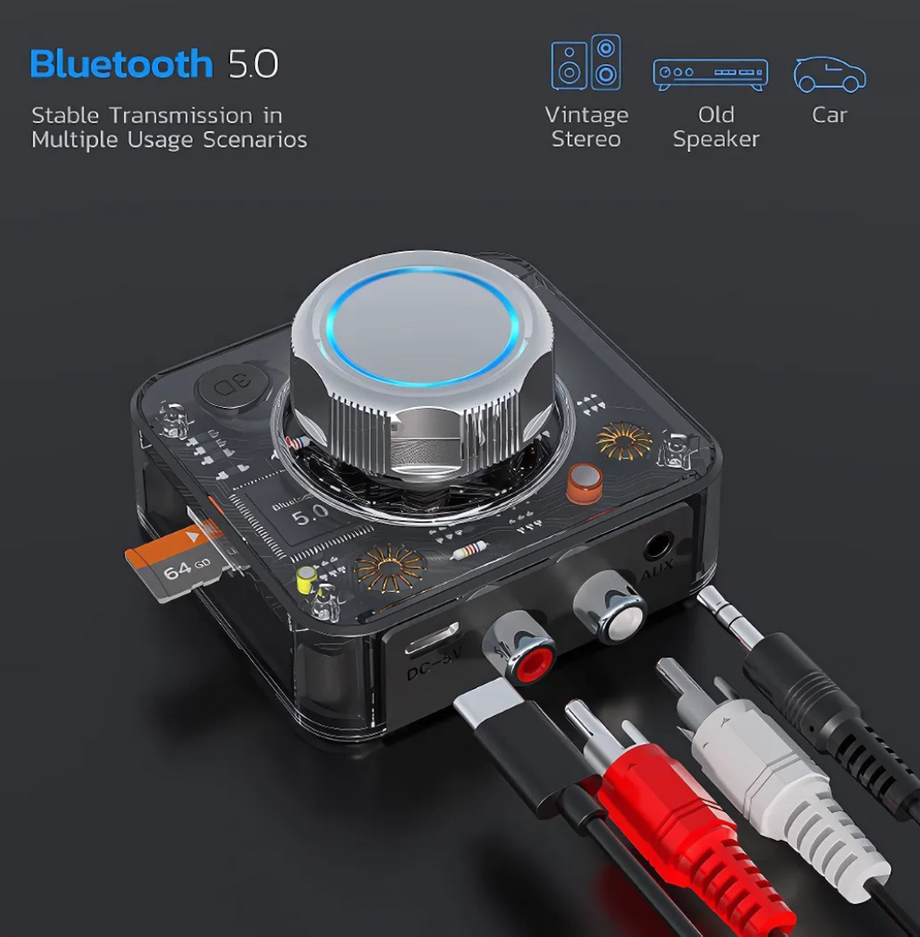 ANFINITE BluetoothReceiver Trådløs Bluetooth Audio Adapter