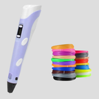 3D Kreativ Tegnepen – Justerbar Hastighed, USB-Drevet, Kompatibel med PLA og ABS Filamenter
