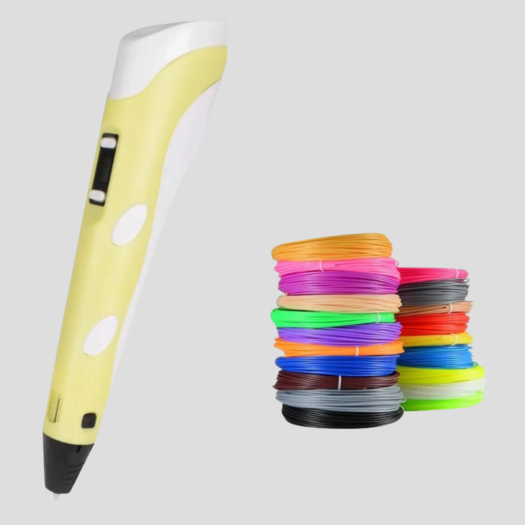 3D Kreativ Tegnepen – Justerbar Hastighed, USB-Drevet, Kompatibel med PLA og ABS Filamenter