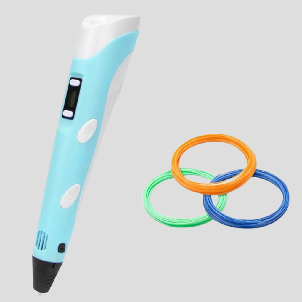 3D Kreativ Tegnepen – Justerbar Hastighed, USB-Drevet, Kompatibel med PLA og ABS Filamenter