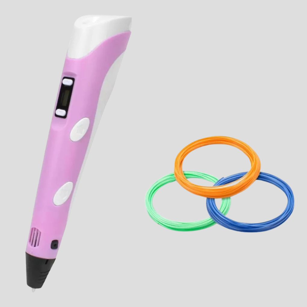 Penna 3D Creativa – Velocità Regolabile, Alimentata USB, Compatibile con Filamenti PLA e ABS