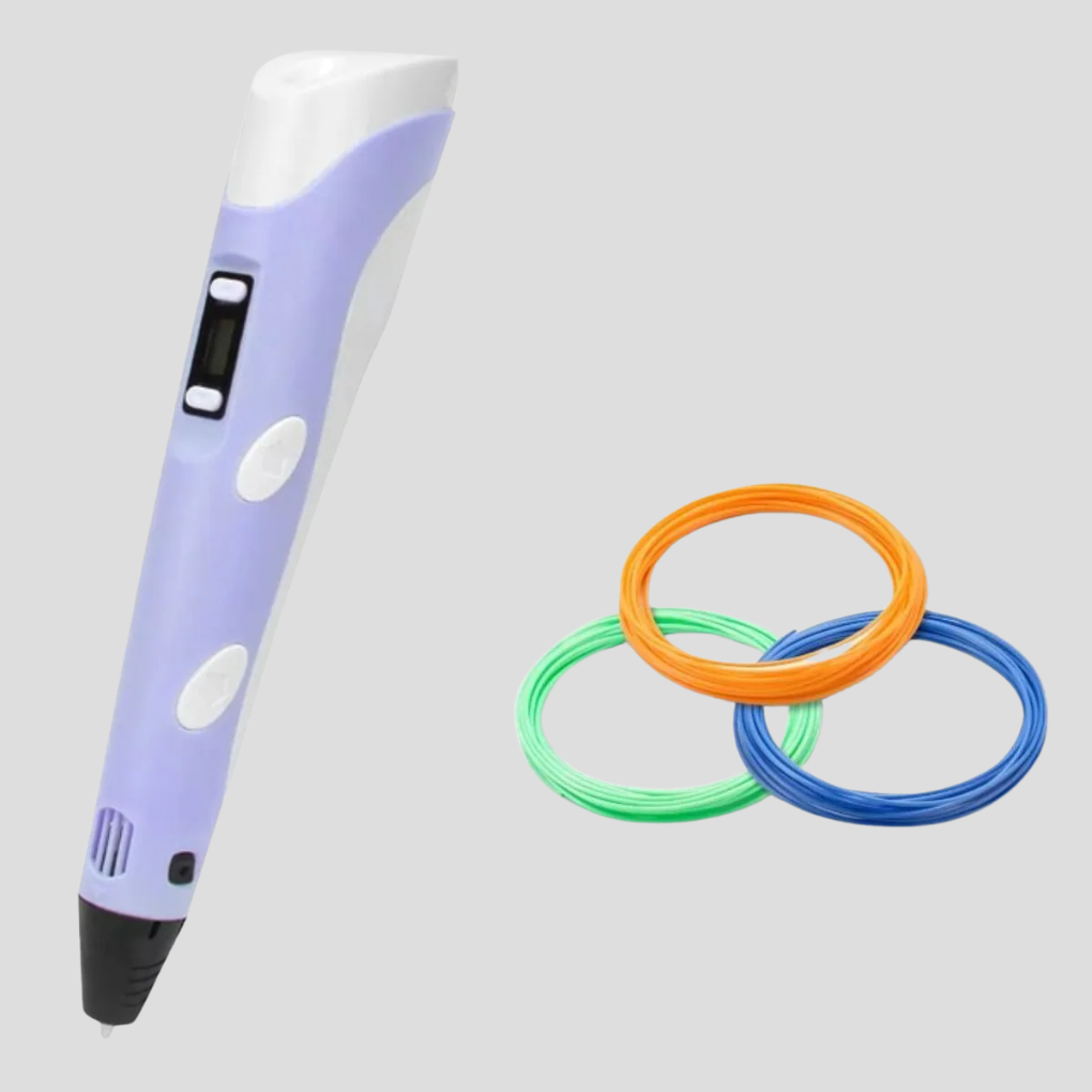Penna 3D Creativa – Velocità Regolabile, Alimentata USB, Compatibile con Filamenti PLA e ABS
