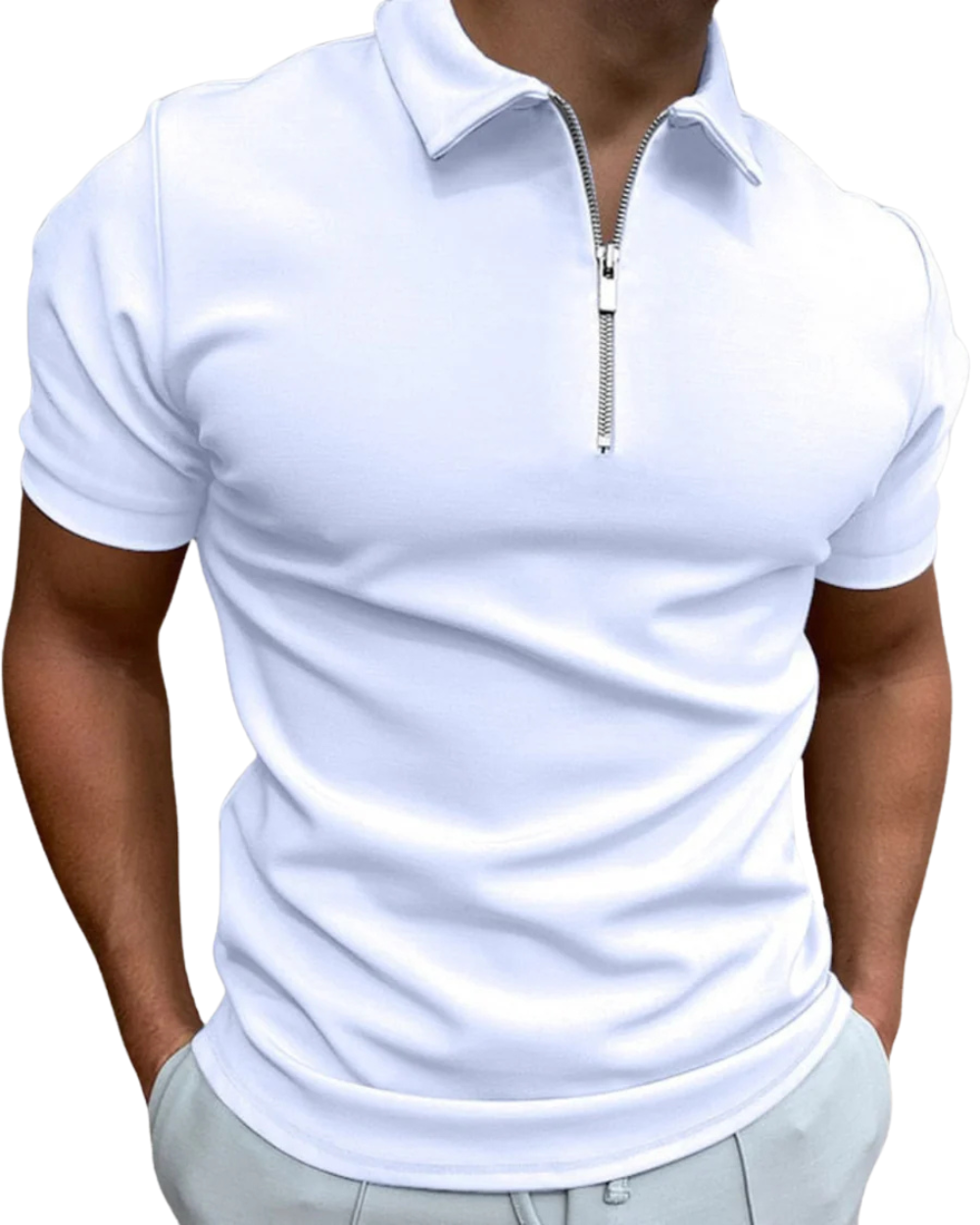 Polo con Zip ANFINITE da Uomo