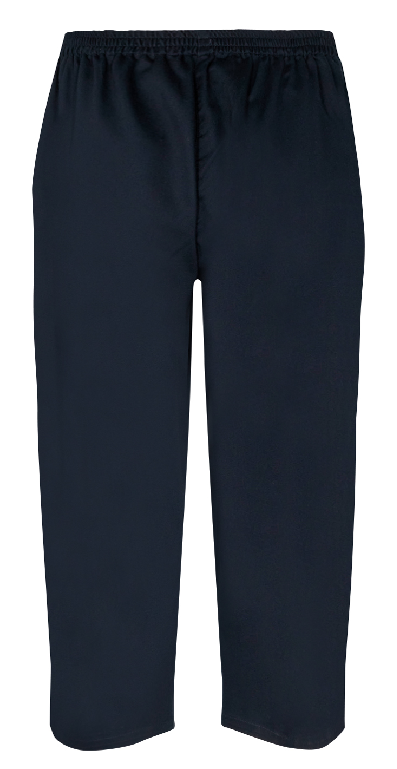 Pantaloni con Vita Elastica e Dettagli con Zip