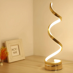 Lampada da tavolo moderna a spirale regolabile - LumaSpiral