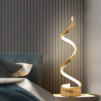Lampada da tavolo moderna a spirale regolabile - LumaSpiral
