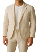 Completo Casual in Lino da Uomo – Freschezza, Comfort e Stile Estivo