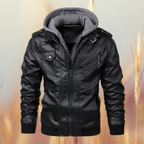 Giacca Biker Uomo in Ecopelle – Elegante, Resistente e Versatile per Ogni Occasione