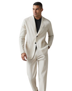 Completo Elegante in Lino da Uomo – Lusso Leggero e Stile Senza Tempo