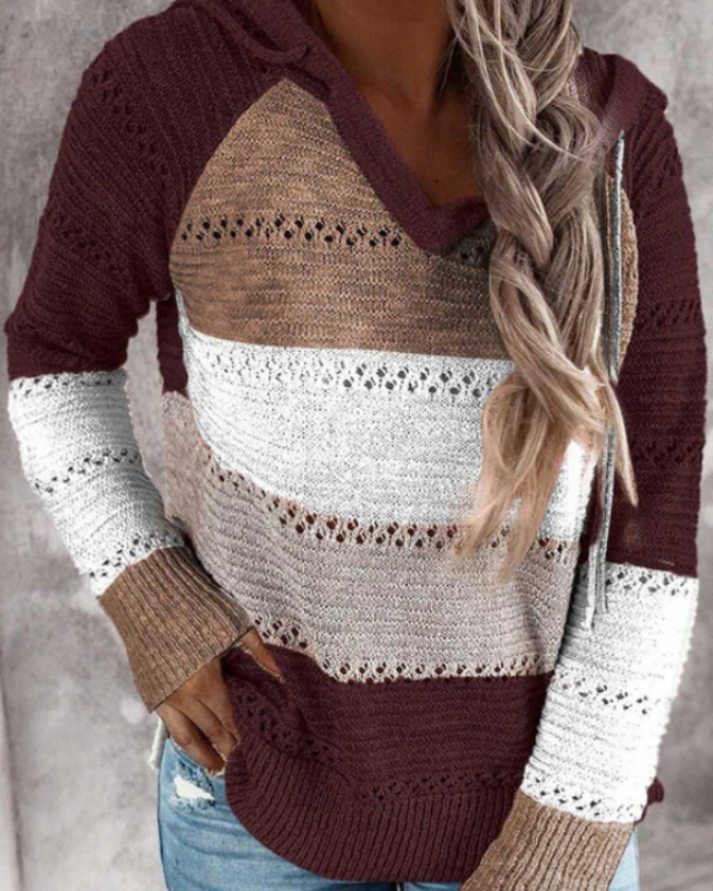 Sweat à capuche pour femme - Oversize décontracté et streetwear moderne