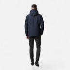 Chaqueta casual para hombre con capucha y corte holgado