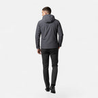 Chaqueta casual para hombre con capucha y corte holgado
