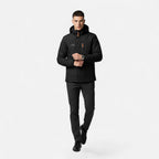 Chaqueta casual para hombre con capucha y corte holgado