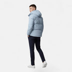 Giacca Trapuntata Uomo con Cappuccio e Zip Integrale