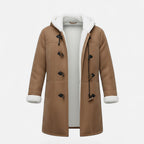 Cappotto Invernale Donna con Cappuccio e Bottoni