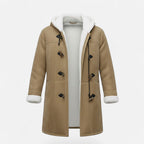 Cappotto Invernale Donna con Cappuccio e Bottoni