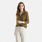 Giacca Corta Donna in Maglia con Collo Alto – Eleganza Raffinata e Comfort