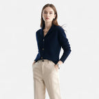 Giacca Corta Donna in Maglia con Collo Alto – Eleganza Raffinata e Comfort