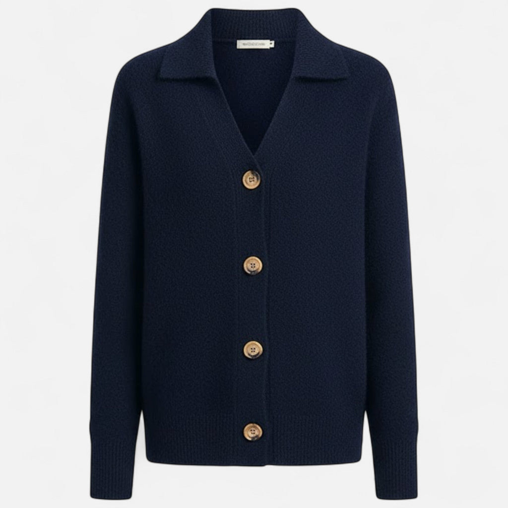 Giacca Corta Donna in Maglia con Collo Alto – Eleganza Raffinata e Comfort