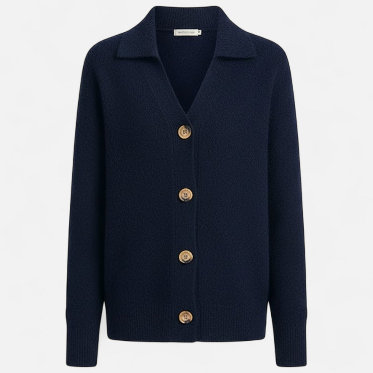Giacca Corta Donna in Maglia con Collo Alto – Eleganza Raffinata e Comfort