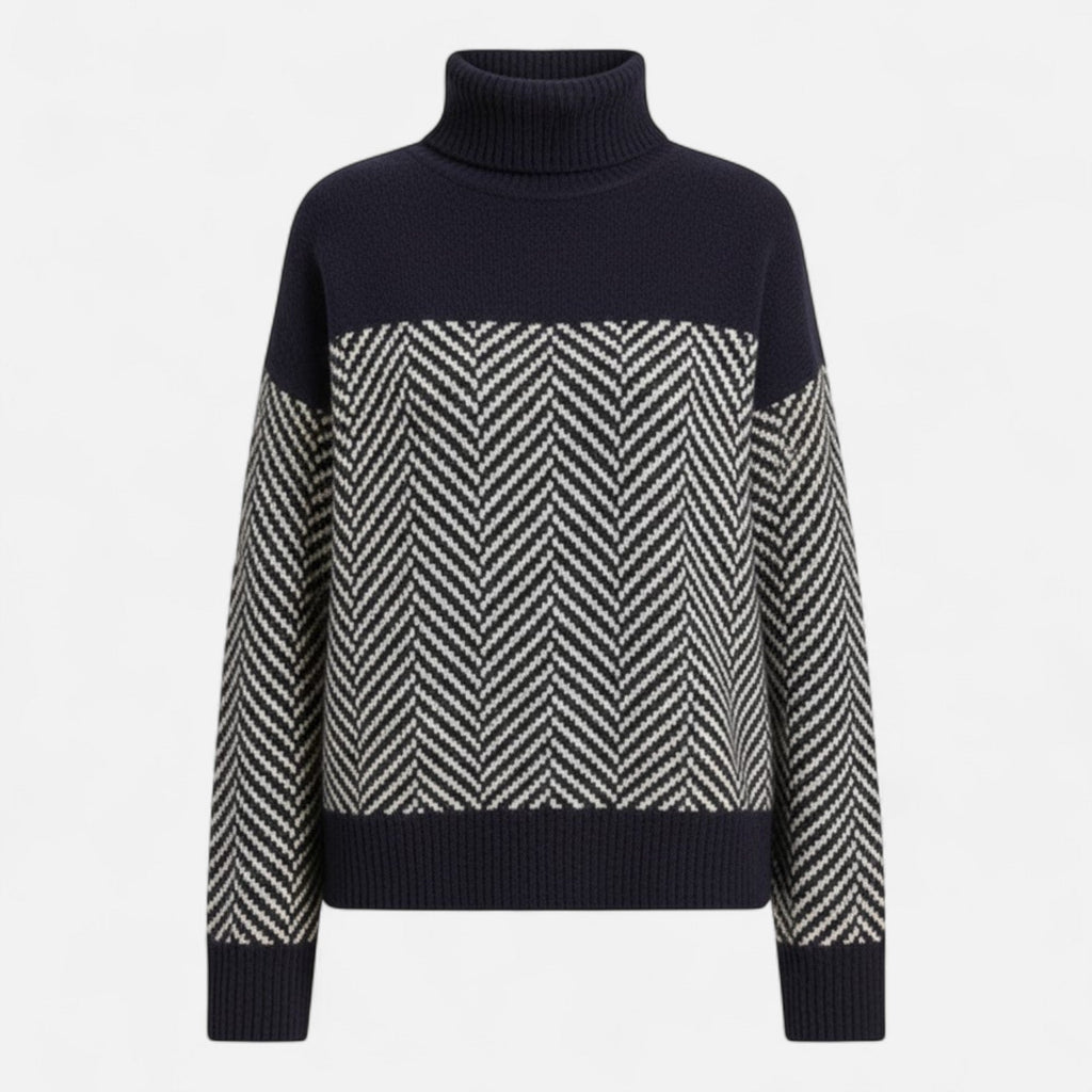 Maglione Donna in Lana a Collo Alto – Eleganza Senza Tempo e Comfort Invernale