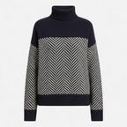 Maglione Donna in Lana a Collo Alto – Eleganza Senza Tempo e Comfort Invernale