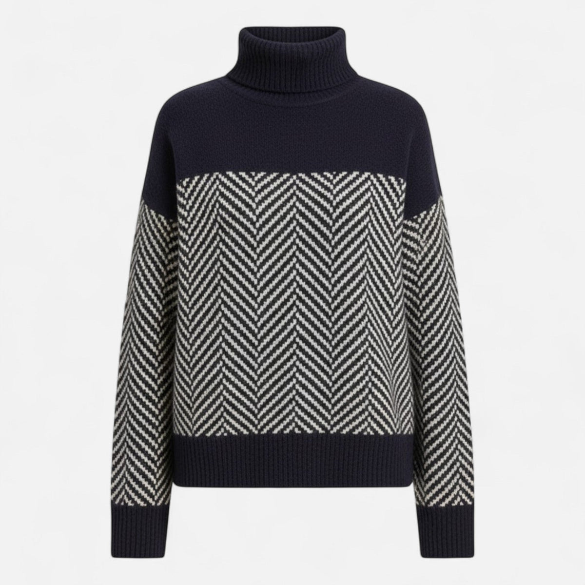 Maglione Donna in Lana a Collo Alto – Eleganza Senza Tempo e Comfort Invernale