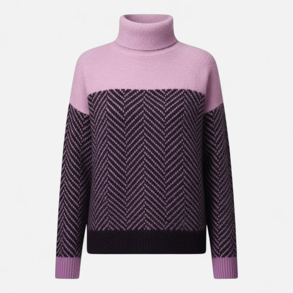 Maglione Donna in Lana a Collo Alto – Eleganza Senza Tempo e Comfort Invernale