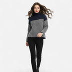 Maglione Donna in Lana a Collo Alto – Eleganza Senza Tempo e Comfort Invernale