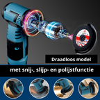 Smerigliatrice Angolare a Batteria ANFINITE 800W