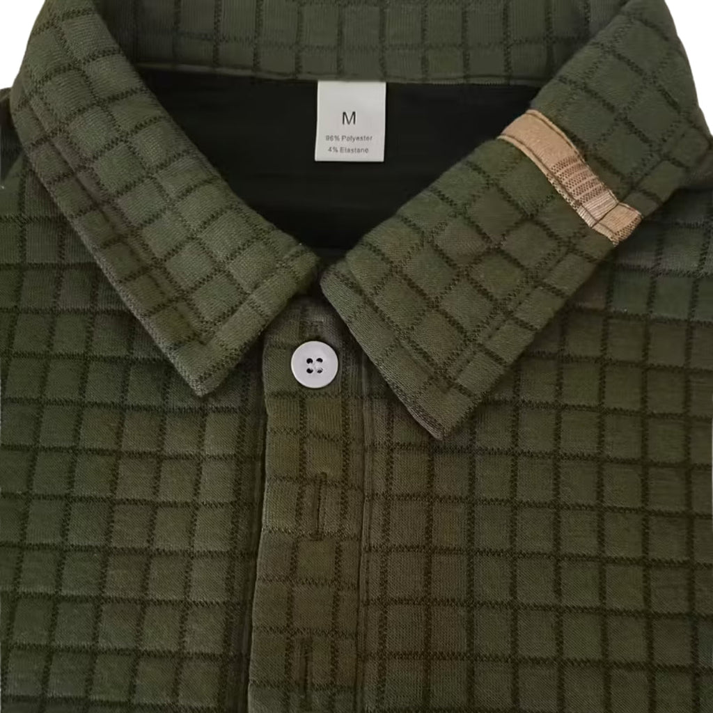 ANFINITE – Polo Tattica Uomo | Maniche Lunghe | Asciugatura Rapida & Traspirante | Maglia Leggera Performance