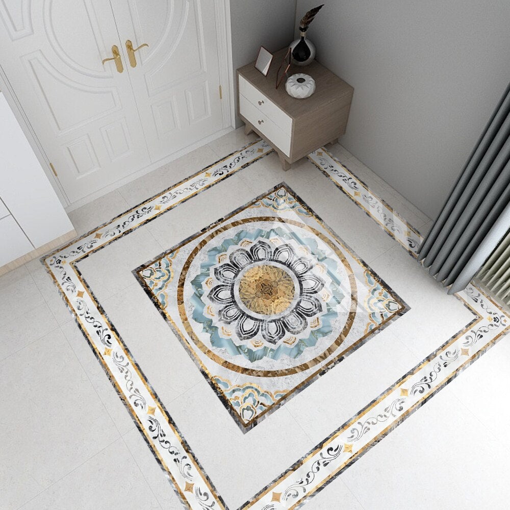 Adesivo Decorativo da Pavimento ANFINITE Stile Retrò