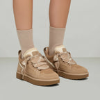 ANFINITE | Eksklusive Vandtætte Ruskind Vinterstøvler til Damer med Skridsikker Sål