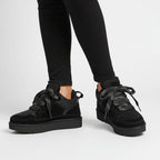 ANFINITE | Eksklusive Vandtætte Ruskind Vinterstøvler til Damer med Skridsikker Sål