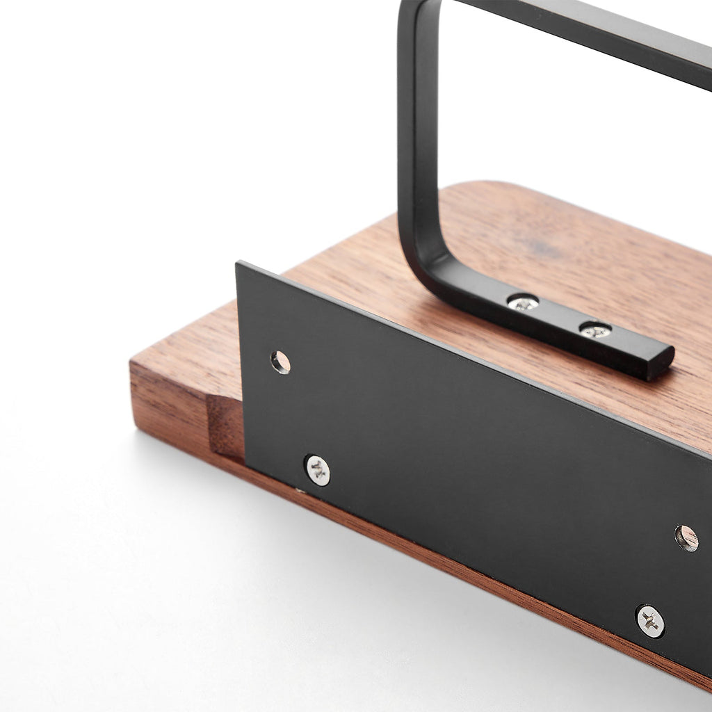 Træ Toiletpapirholder | Elegant & Funktionel