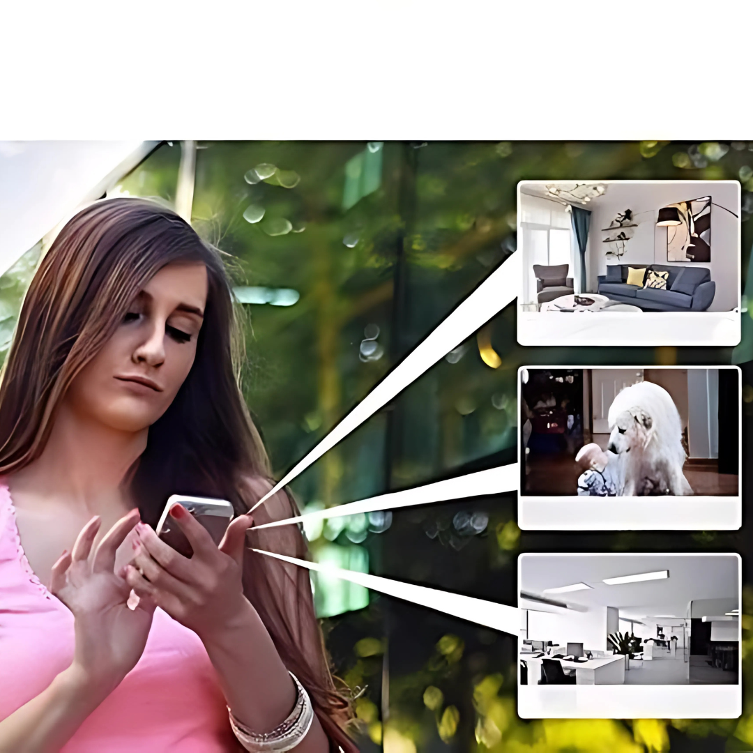 Telecamera di sicurezza interna wireless ad alta risoluzione – Monitoraggio ottimale per una casa più sicura