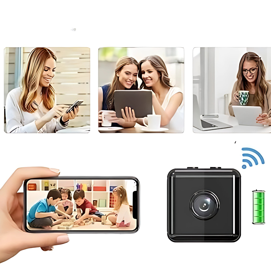 Telecamera di sicurezza interna wireless ad alta risoluzione – Monitoraggio ottimale per una casa più sicura
