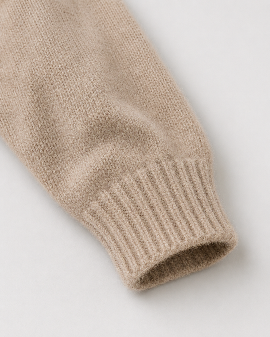 Cardigan Donna in Maglia con Colletto in Pelle