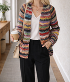 Cardigan Donna a Coste ANFINITE
